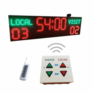 reloj marcador para canchas gras