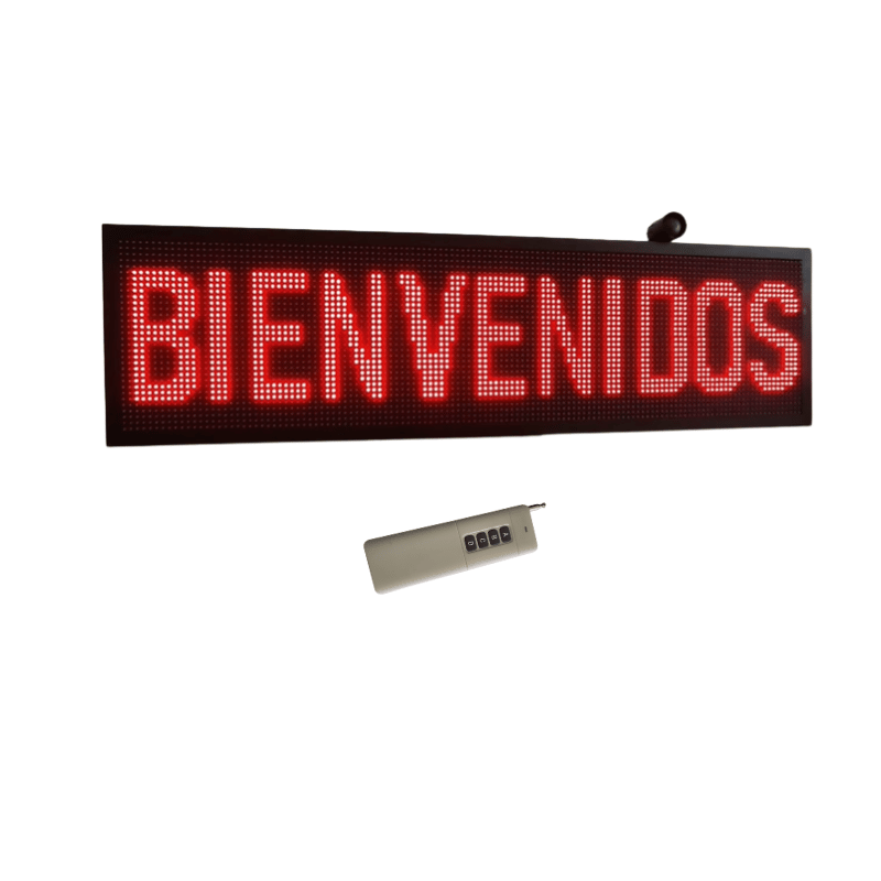Letrero programable electrónico