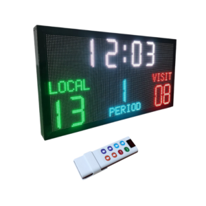 Marcador deportivo RGB 37x70