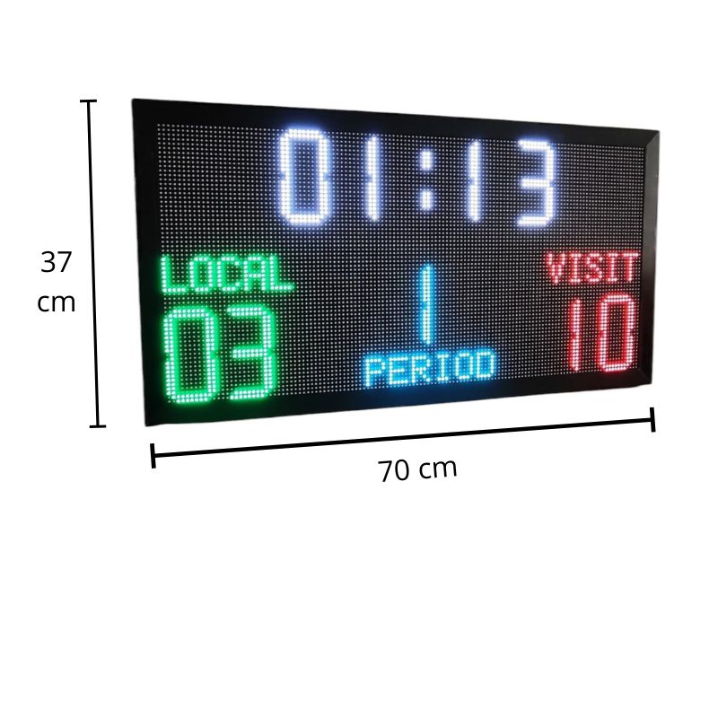 Marcador deportivo RGB