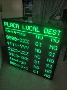 matriz led 96x96 con stm32