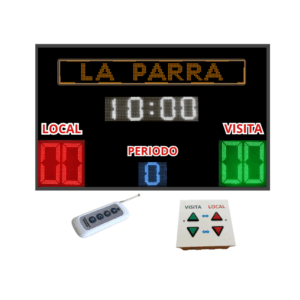 Marcador deportivo canchas Grass